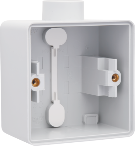 SPUITWATERDICHTE OPBOUWDOOS VOOR 1 FUNCTIE, MET 1 M20-INGANG