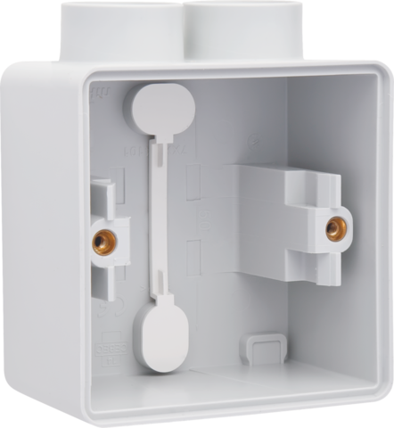 SPUITWATERDICHTE OPBOUWDOOS VOOR 1 FUNCTIE, MET 2 M20-INGANGEN