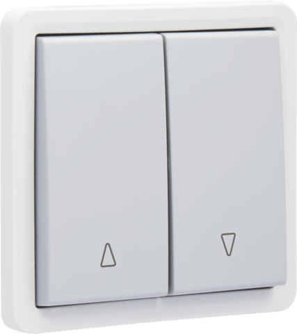 SPUITWATERDICHTE ROLLUIKDRUKKNOP, MECH. VERGRENDELD, SCHROEF