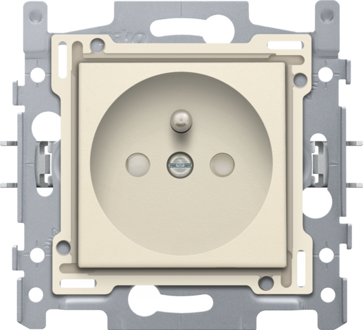 STOPCONTACT MET PENAARDE, SOKKEL EN AFWERKINGSSET, SCHROEF