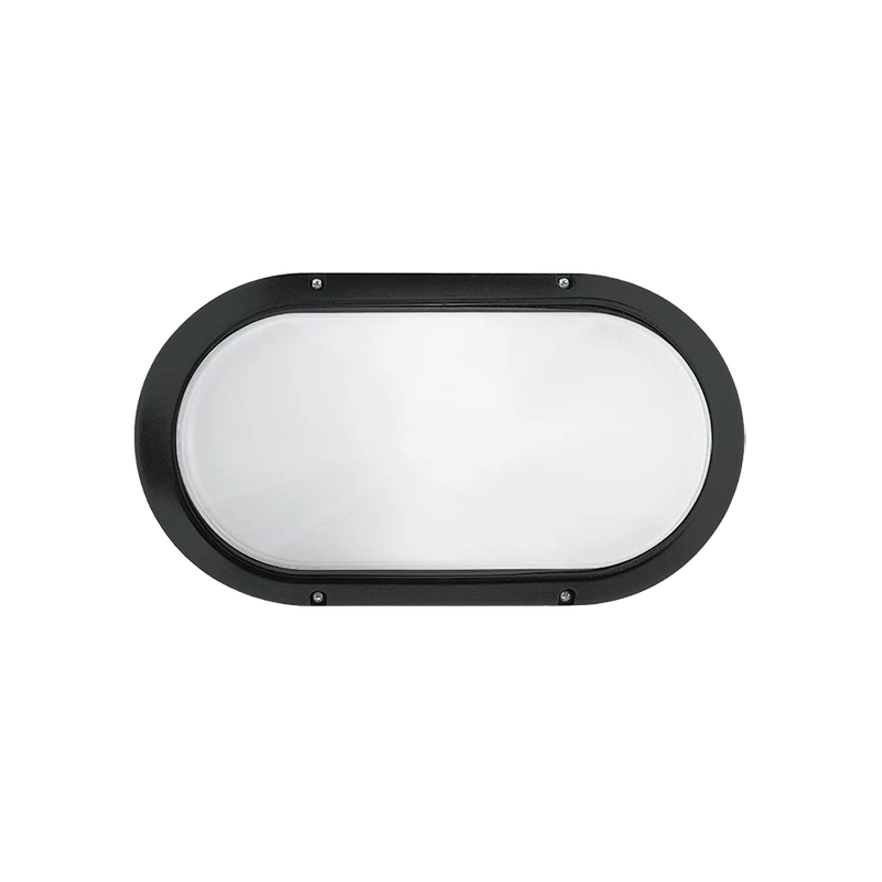 [PIL-P001704] SUPERDELTA OVALE ZWART E27