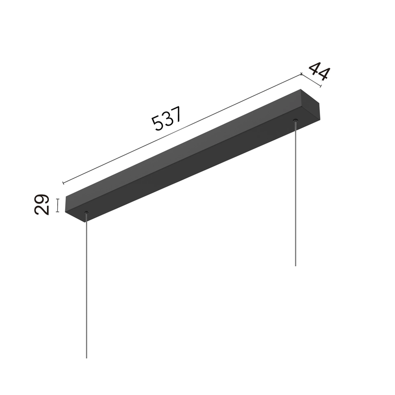 [FLO-08.0521.14A] SURFACE DALI KIT BLK SUPER LINE
