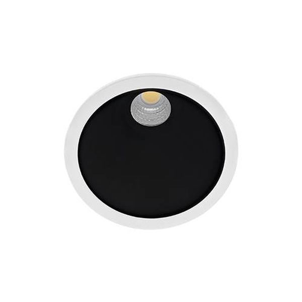 [IND-DO448SW81] SWEET RD 8W 600Lm 2700K 60° DIM Mat wit - Zwart