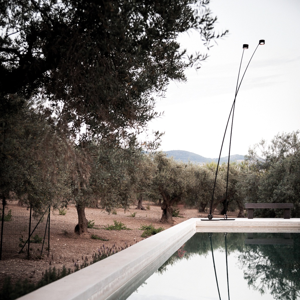 Sampei 440 Outdoor Matt Black - 3000K