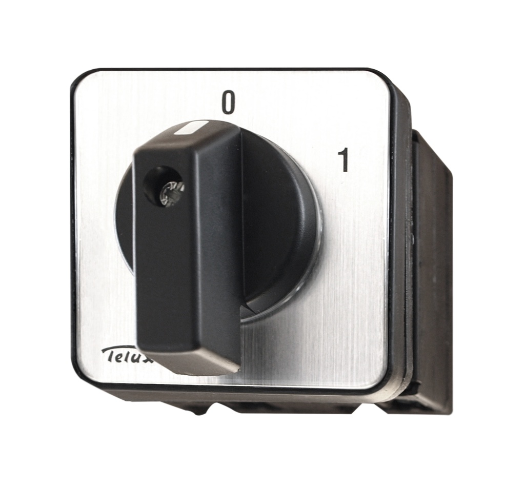 [SCH-IN0E0302B] Schakelaar 0-1 montage 4 schroeven 20A 3P