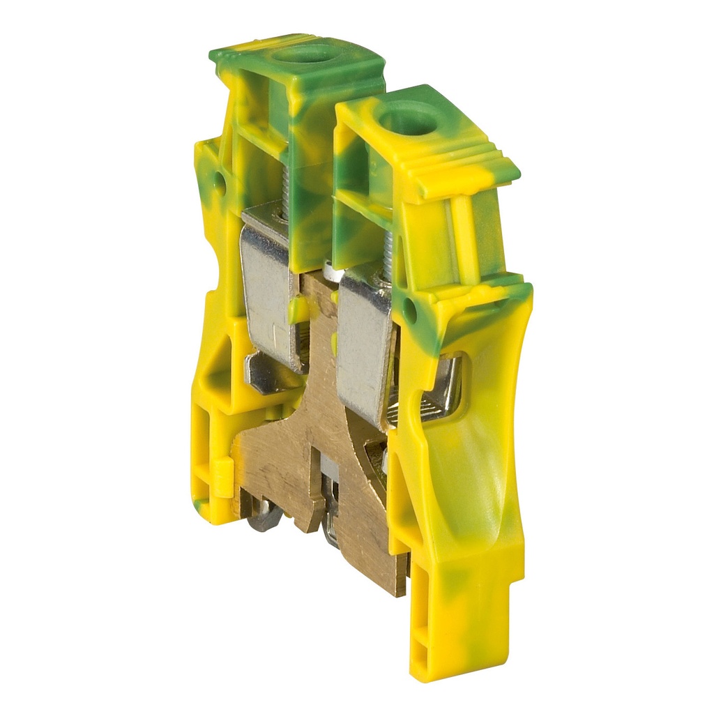 Schroefklem groen/geel 16 mm²
