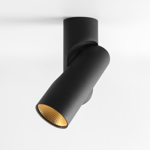 Semih Surface Adjustable 61 1x LED 2700K Trailing Edge DI Black Structure