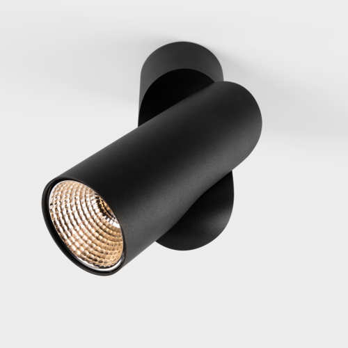 Semih Surface Adjustable 86 1x LED 2700K Medium Trailing Edge DI Black Structure