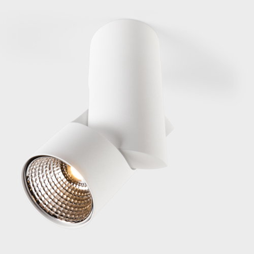 Semih Surface Adjustable 86 1x LED 2700K Medium Trailing Edge DI White Structure