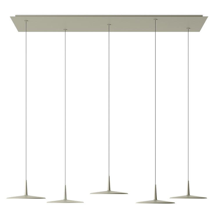 Skan, Pendant, Green L1, 2700 K, 1-10V, Push