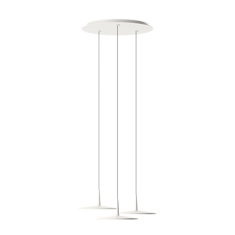 [VIB-028010/1B] Skan, Pendant, White, 2700 K, 1-10V, Push