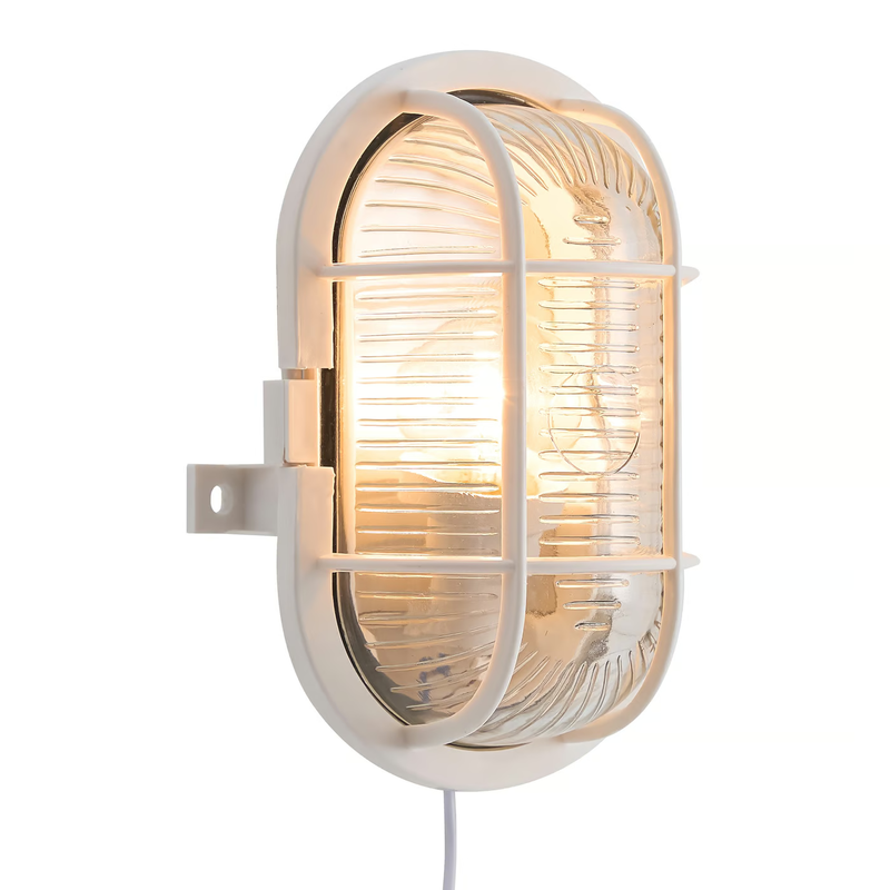 [NDL-17051001] Skot [IP44] - Wandlamp - Wit - E27