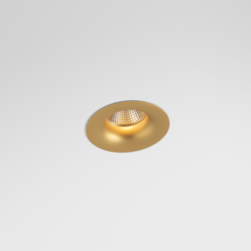 Smart Cake Recessed 82 1x LED 2700K Medium DE Champagne Brushed