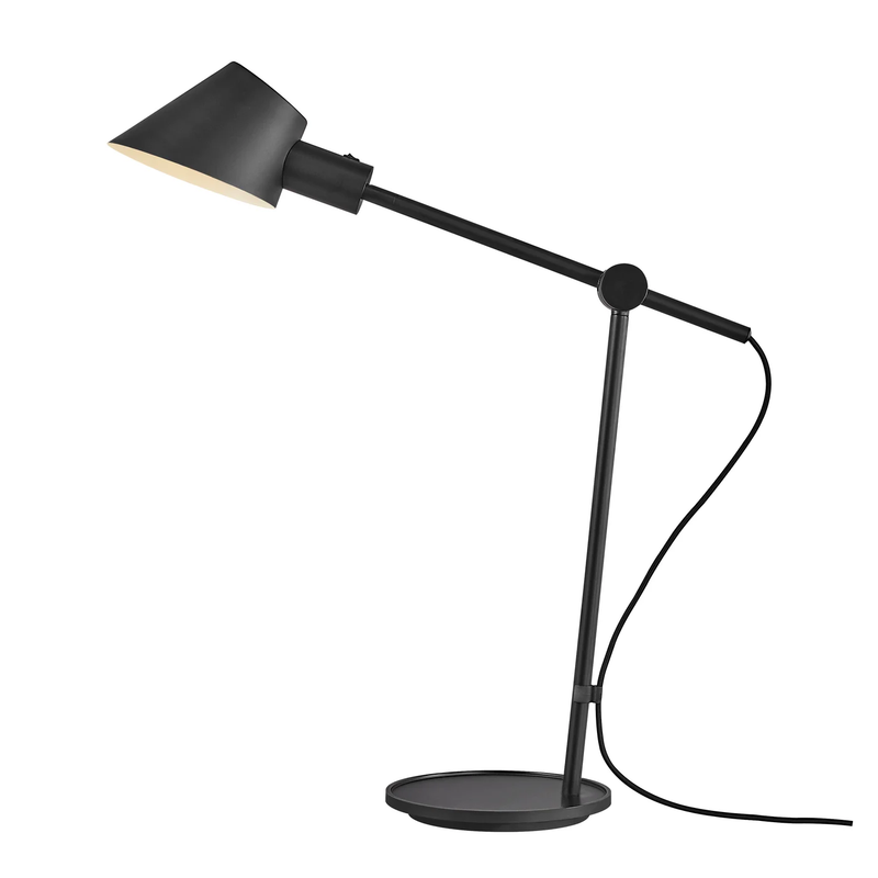 Stay 15 Long - Tafellamp- Zwart - E27