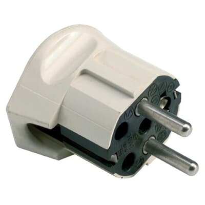 [ABB-KIM600603] Stekker 2P+A 16A Ivoor