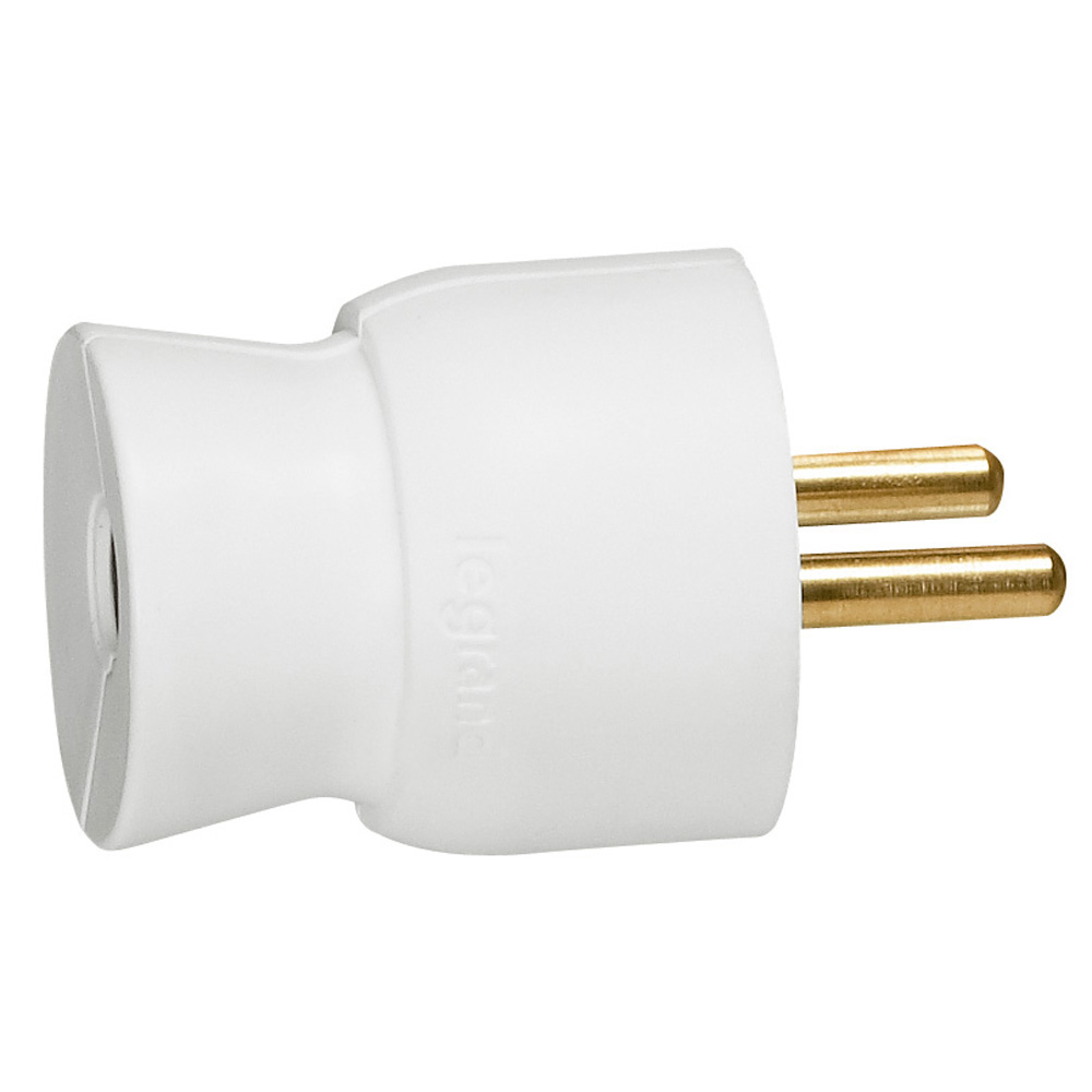 [LEG-050415] Stekker 2P+A rechte uitgang