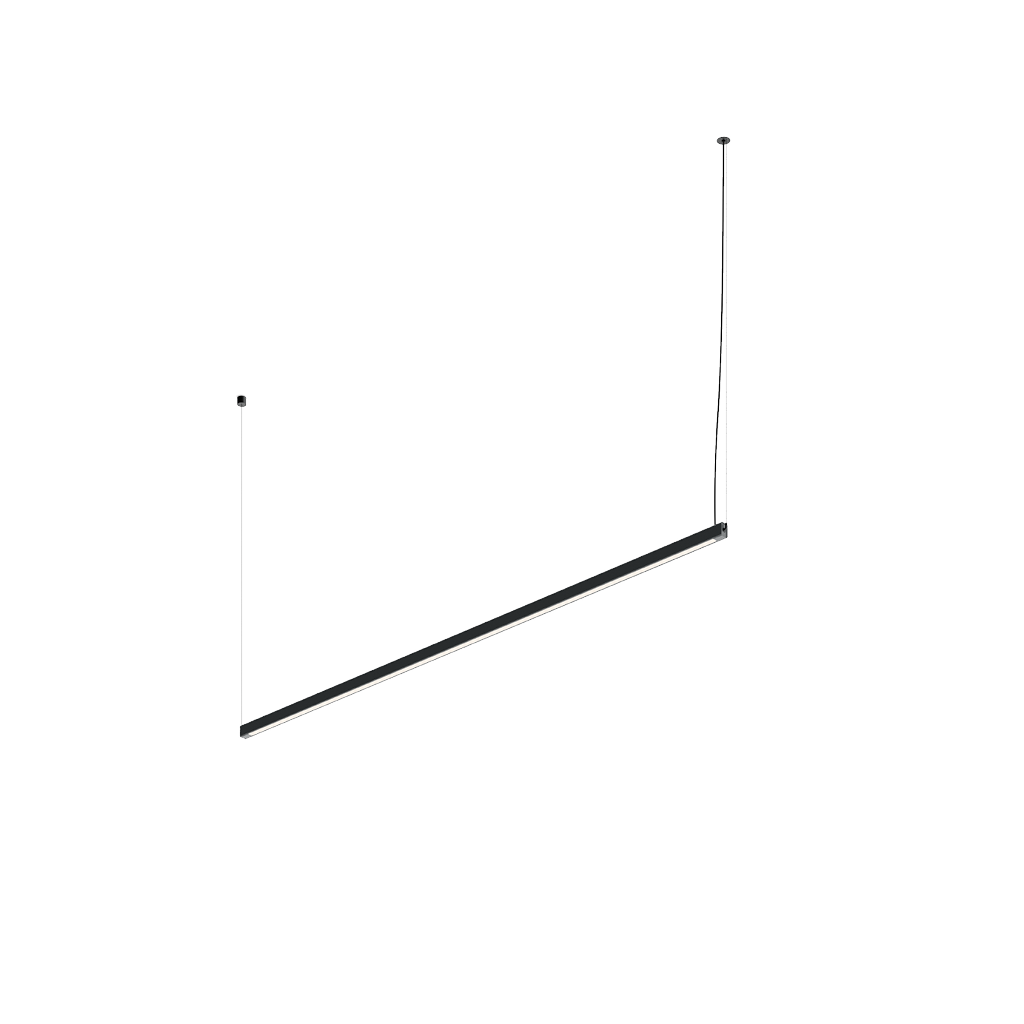 Sticks solo,Suspendues,11 Black,2700K,DALI,Surface Basic