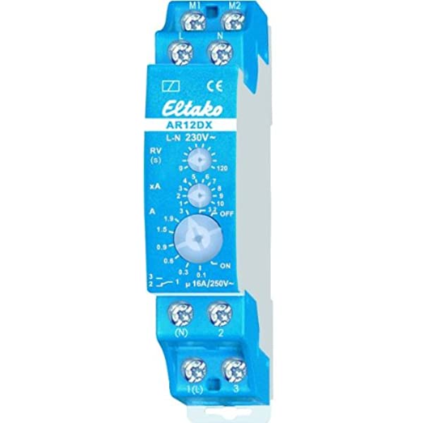 Stroomrelais 1 wisselcontact 16A, potentiaalvrij