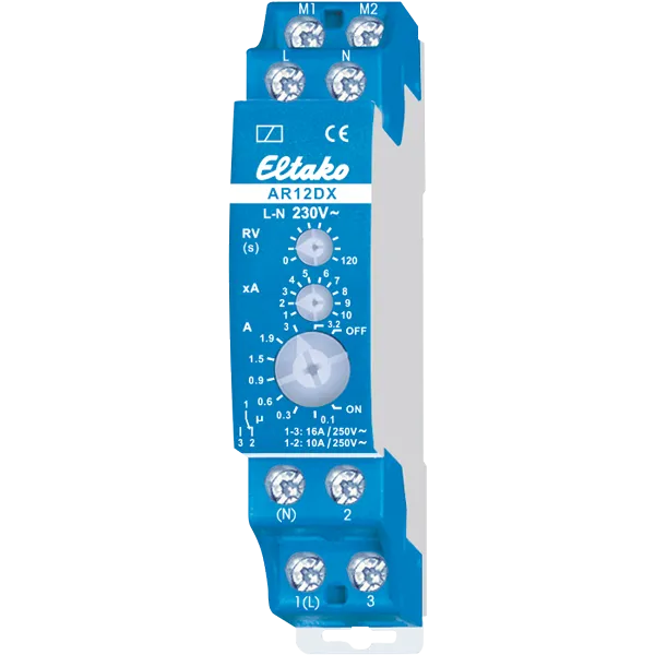 [ELT-AR12DX-230V] Stroomrelais 1 wisselcontact 16A, potentiaalvrij