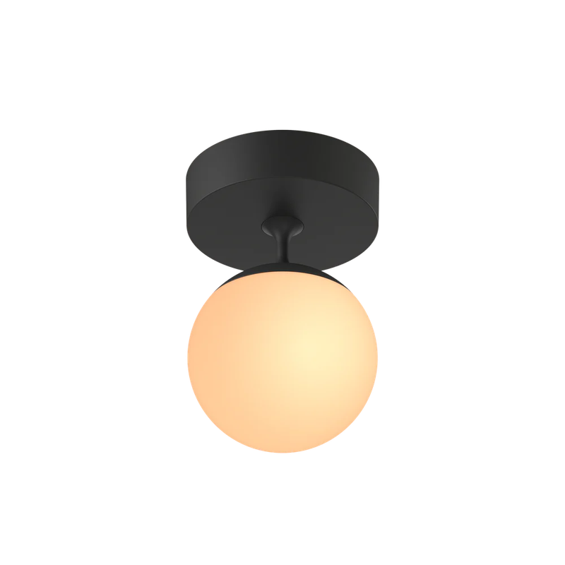 Sun Ceiling Small Up Black