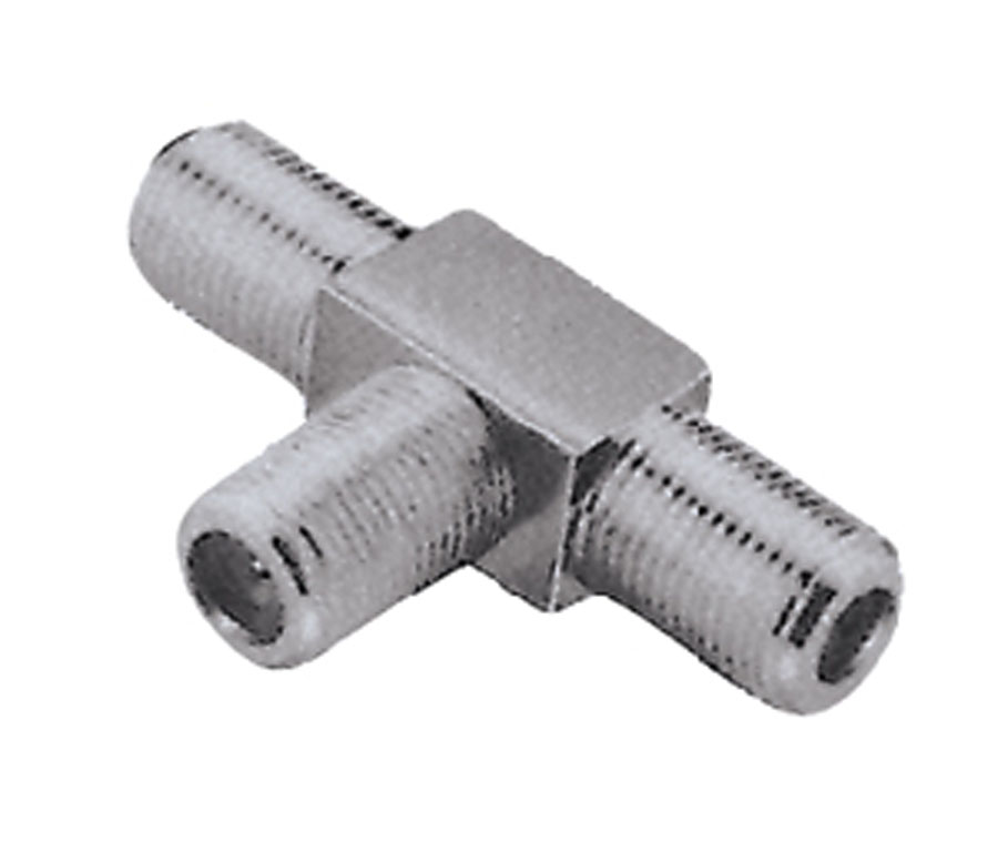 [ELI-34325] T Adapter - 3 x F vrouwelijke connectoren - 10 stuks