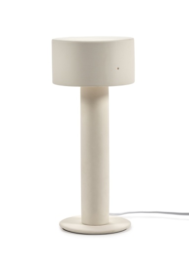 [SER-B0422006] TABLE LAMP BEIGE CLARA 02