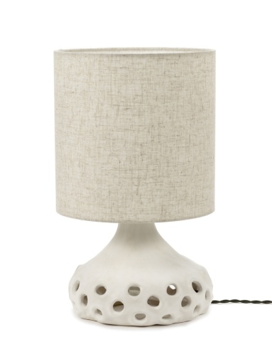 [SER-B0422011] TABLE LAMP BEIGE OYA 01