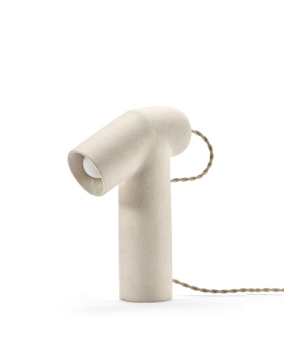 [SER-B0425104-100] TABLE LAMP BEIGE SOLE