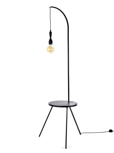 [SER-B7218401] TABLE LAMP BLACK