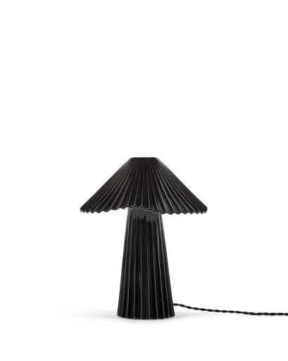 [SER-B0425001-909] TABLE LAMP S BLACK/WHITE