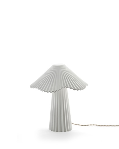 [SER-B0425001-015] TABLE LAMP S WHITE UALA