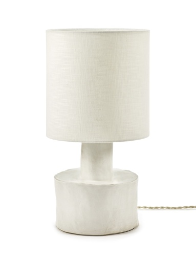 [SER-B0422014] TABLE LAMP WHITE MATT - WHITE CATHERINE