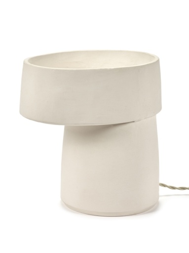 [SER-B7322020] TABLE LAMP WHITE ROMÉ