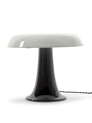[SER-B1924012-008] TABLE LAMP WHITE/BLACK CELINE N°3