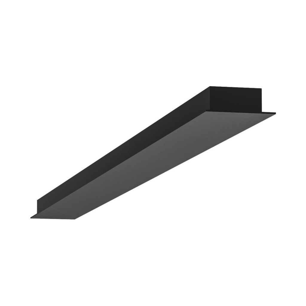 [PSM-5024.2M] TEXO opbouwbasis - 120 cm zwart textuur