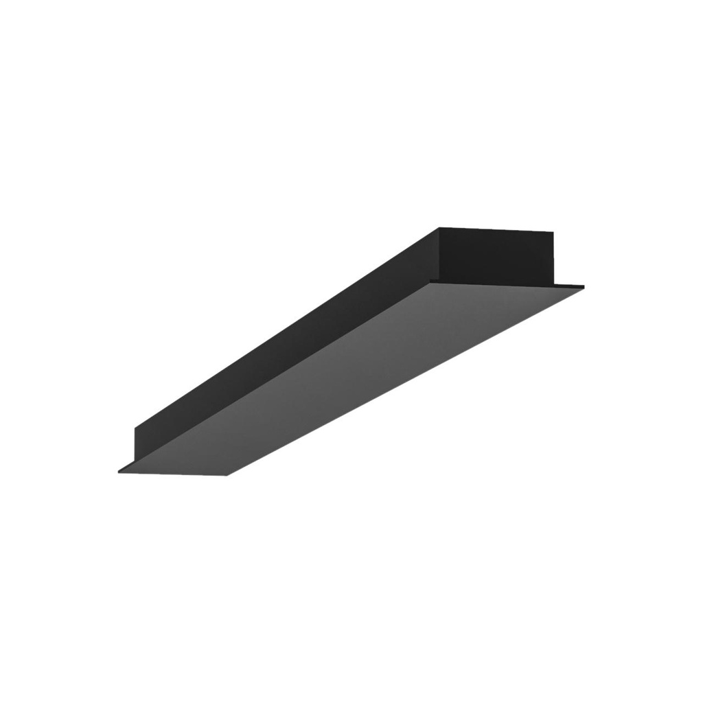 [PSM-5023.2M] TEXO opbouwbasis - 90 cm zwart textuur