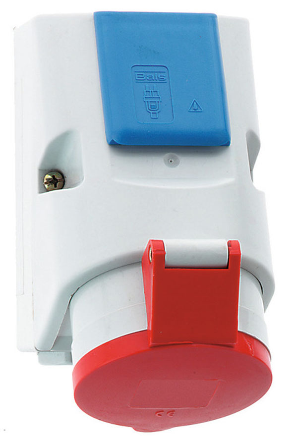 [DEM-1018] TK-KOMBI 32A 3P+N+A 400V + mono 16A 2P+BA 230V + zekering