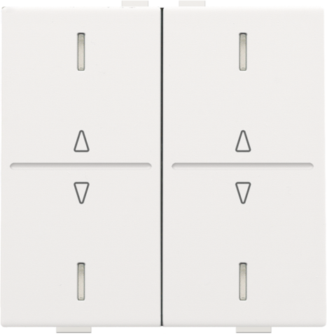 [NIK-154-00036] TOETS TWEEVOUDIG VOOR BUSDRUKKNOP FEEDBACK - SYMBOOL 'OP EN NEER'