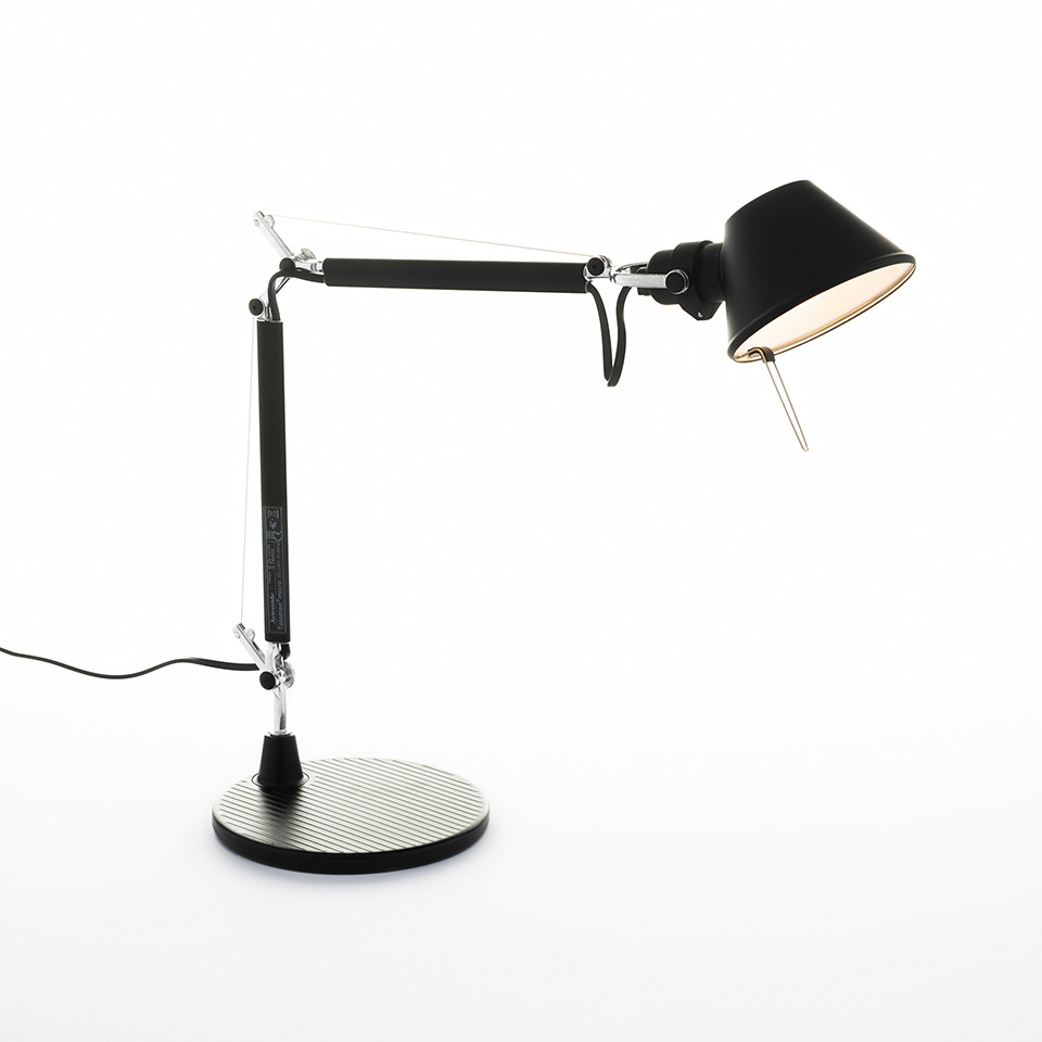 [ART-A011830] TOLOMEO MICRO T BLACK BODY+BASE