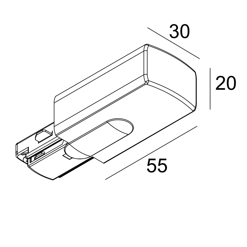 [DEL-27600 0110 B] TRACK 1F ON END SUPPLY 11 B