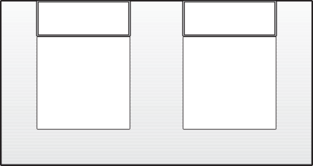 TWEEV. AFDEKPLAAT, CENTERAFSTAND 71MM, VR INSTALLATIEKAN.