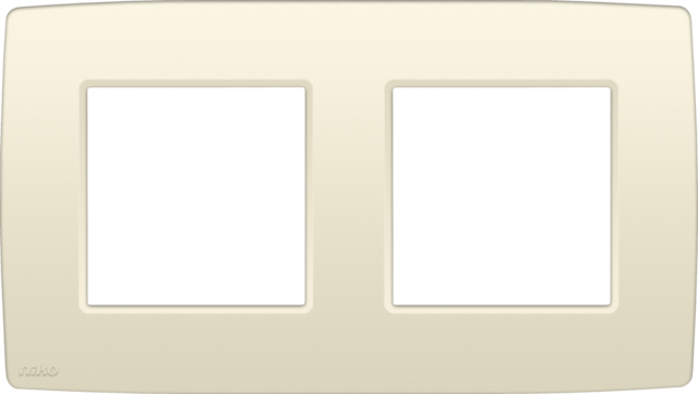 [NIK-100-76800] TWEEVOUDIGE AFDEKPLAAT MET 71MM CENTERAFSTAND