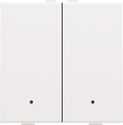 [NIK-154-52202] TWEEVOUDIGE DRUKKNOP MET LEDS EN COMFORTSENSOREN