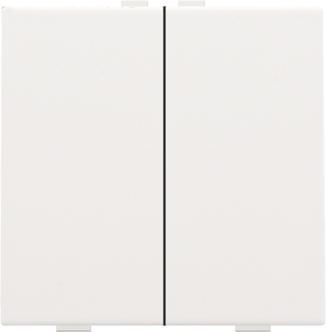 [NIK-154-51002] TWEEVOUDIGE DRUKKNOP VOOR NIKO HOME CONTROL