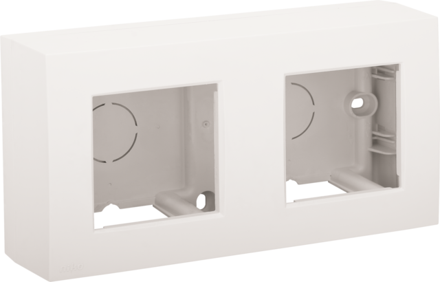 [NIK-101-80200] TWEEVOUDIGE OPBOUWKIT VOOR OPBOUWMONTAGE VAN 2 INBOUWFUNCTIES