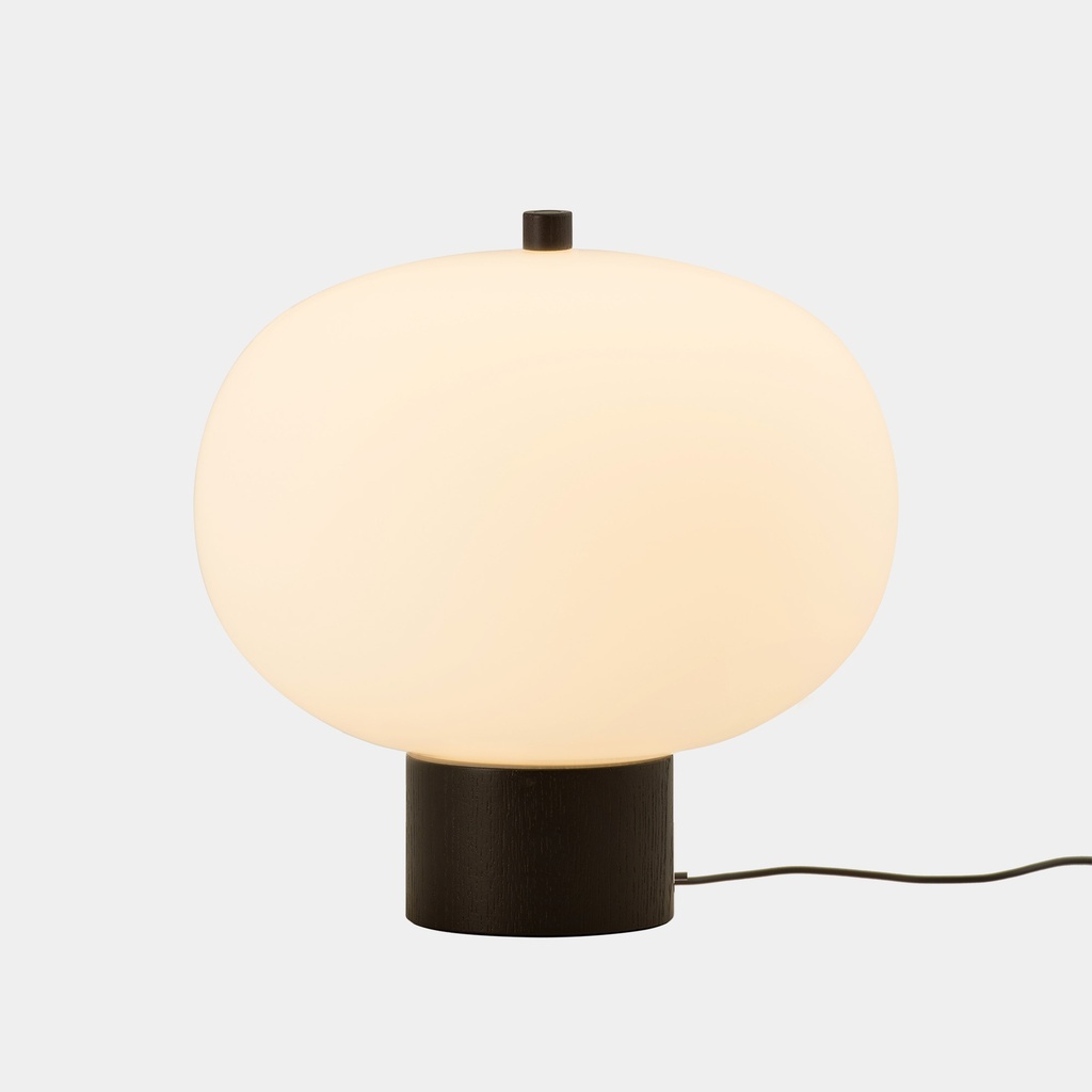 [LC4-10-6011-92-F9] Table lamp Ilargi Ø320 LED 16.4W LED warm-white 2700K TOUCH DIMMING Madera Oscura 1054lm