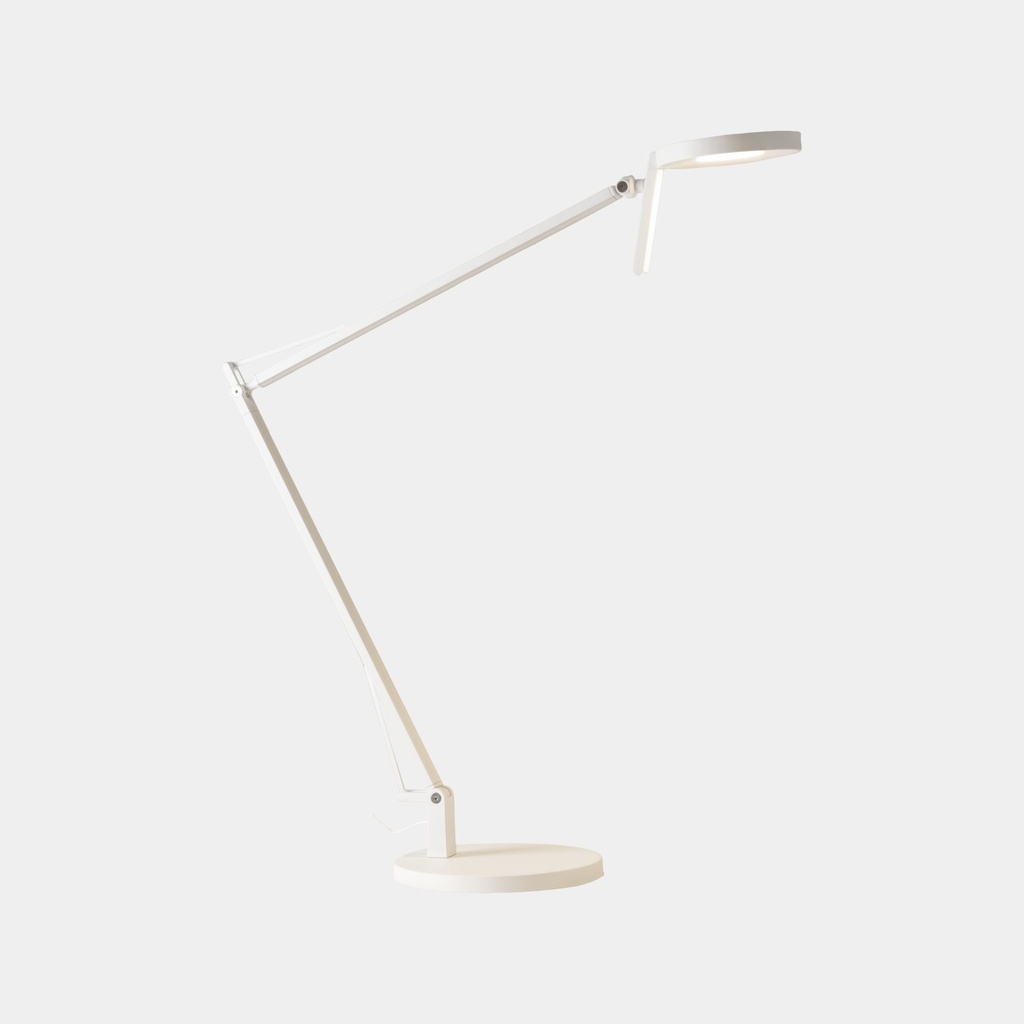 [LC4-10-9055-DQ-DQ] Table lamp Maca LED 9W SW 2700-3000-4000K TOUCH DIMMING Textured white 587lm