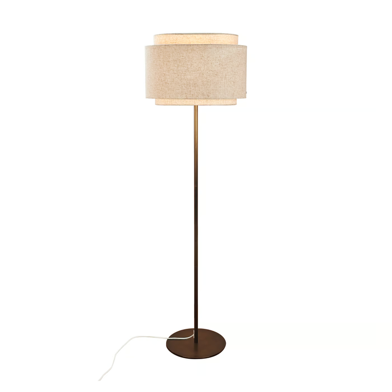 Takai 30 - Vloerlamp - Beige - E27