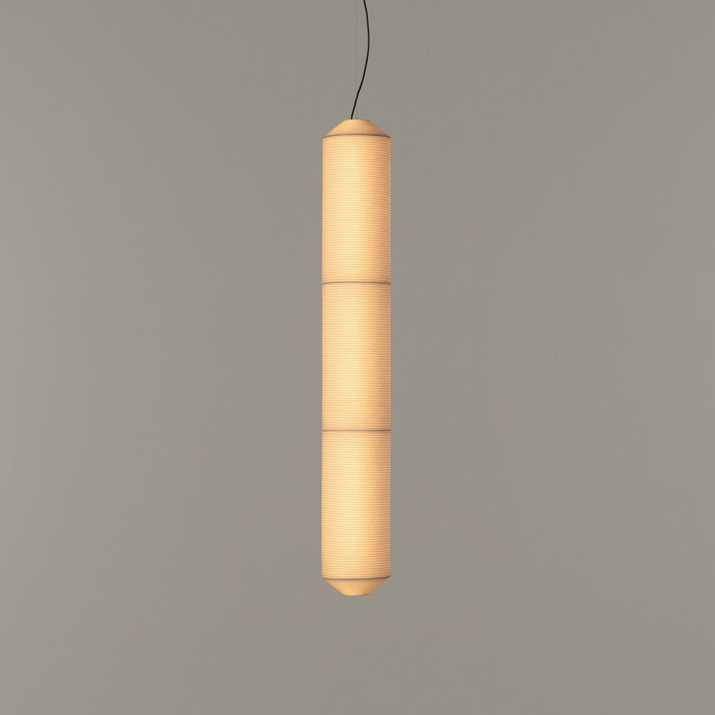 [SNC-TKVPC01D] Tekiò Vertical: : Metal P3 structure. : Washi Japanese paper P3 shade. Dimming: DALI.