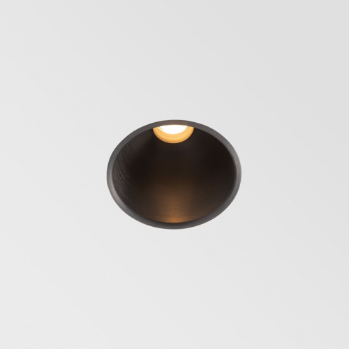[MDL-11620081] Thimble Recessed 74 1x IP55 LED 2700K Medium DE Black Brushed Anodised